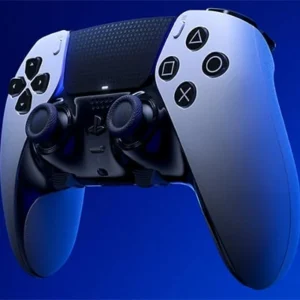 Sony PS5 DualSense Edge Wireless Controller with Changeable Stick Cap, White